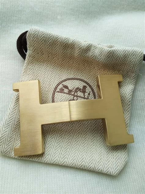 real Hermes constance belt buckle